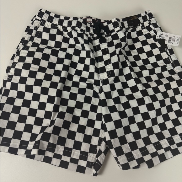 Vans Checkerboard Skate Shorts Cotton w Stretch New NWT - Picture 3 of 7